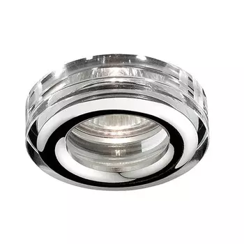 Светильник встраиваемый Novotech Aqua 369879 NT14 290 хром IP65 GX5.3 50W 12V