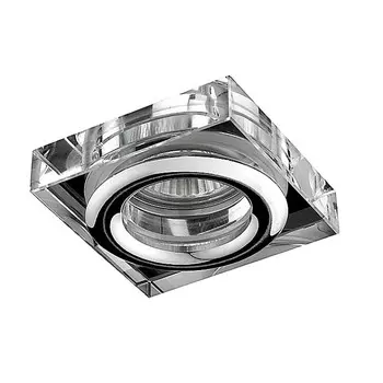 Светильник встраиваемый Novotech Aqua 369880 NT14 290 хром IP65 GX5.3 50W 12V