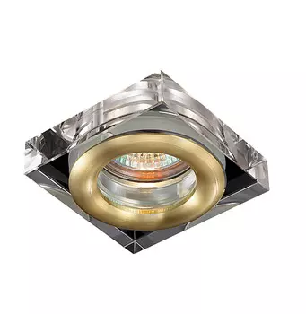 Светильник встраиваемый Novotech Aqua 369882 NT14 290 матовое золото IP65 GX5.3 50W 12V