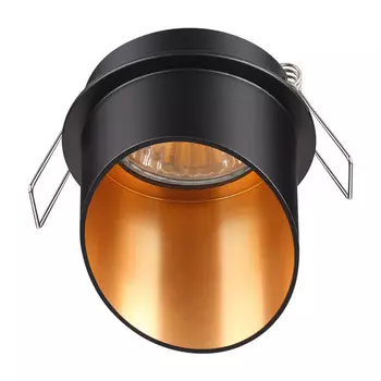 Светильник встраиваемый Novotech Butt 370435 NT19 216 черный 50W 220V