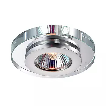Светильник встраиваемый Novotech Cosmo 369409 хром IP20 GX5.3 50W 12V