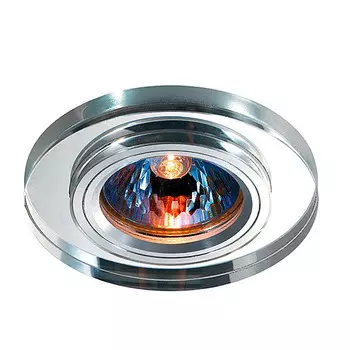 Светильник встраиваемый Novotech Mirror 369756 NT12 237 алюминий/зеркальный GX5.3 50W 12V