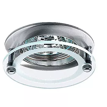 Светильник встраиваемый Novotech Round 369172 NT09 238 никель GX5.3 50W 12V