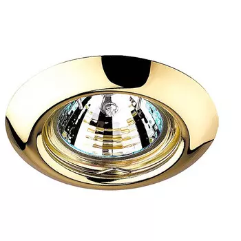 Светильник встраиваемый Novotech Tor 369113 NT09 279 золото GX5.3 50W 12V