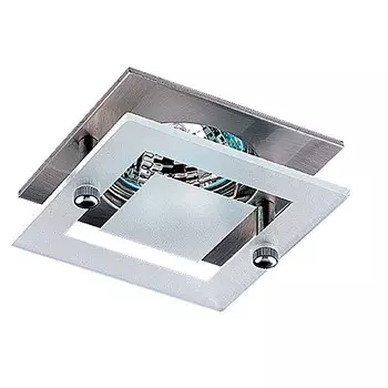 Светильник встраиваемый Novotech Window 369110 NT09 238 никель GX5.3 50W 12V