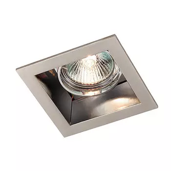 Светильник встраиваемый поворотный Novotech Bell 369638 NT12 277 никель GX5.3 50W 12V