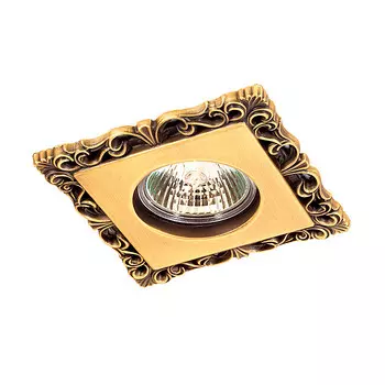 Светильник встраиваемый поворотный Novotech Flower 369834 NT14 186 бронза GX5.3 50W 12V
