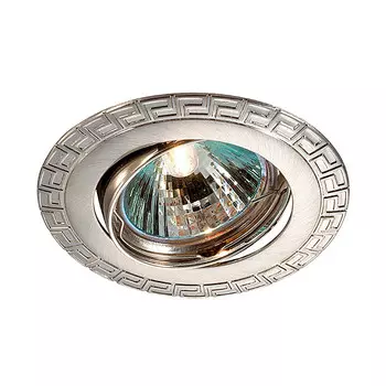 Светильник встраиваемый поворотный Novotech Сoil 369618 NT12 272 никель GX5.3 50W 12V