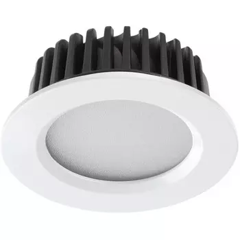 Светильник встраиваемый светодиодный Novotech Drum 357907 NT19 158 белый 10W 100-265V