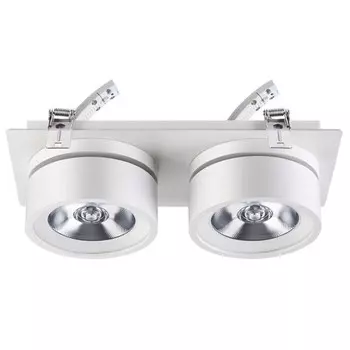 Светильник встраиваемый светодиодный Novotech Prometa 357878 NT18 103 белый 2х25W 220-240V