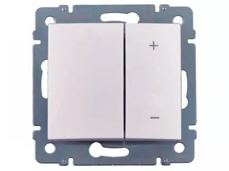 Светорегулятор кнопочный 60-600Вт LeGrand Valena 770074 белый