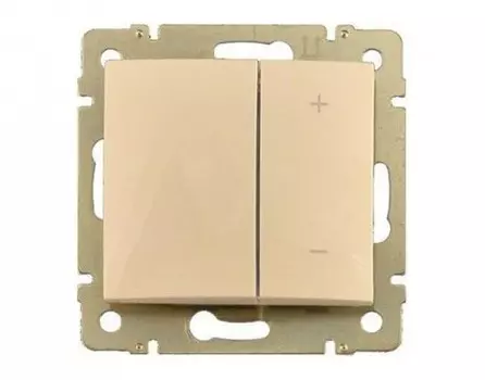 Светорегулятор кнопочный 60-600Вт LeGrand Valena 774174 слоновая кость