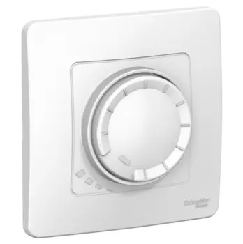 Светорегулятор Schneider Electric Blanca BLNSS040011 поворотно-нажимной белый 400 Вт
