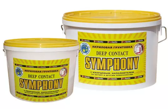 Symphony Deep Contact, 3 л, Грунтовка глубокого проникновения акриловая