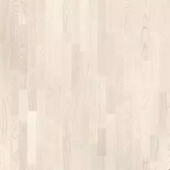 Tarkett Salsa Art (white pearl), 2283х194х14 мм шт/2.66, Паркетная доска трехполосная брашированная лак