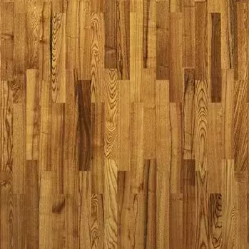 Tarkett Salsa (ясень мускатный), 2283х194х14 мм шт/2.66, Паркетная доска трехполосная лак