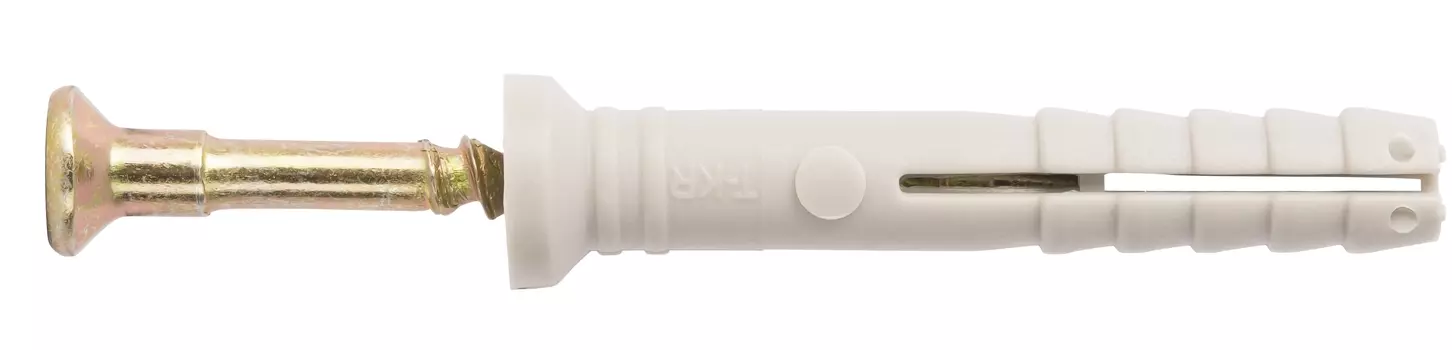 Tech-Krep SM-L, 6х80 мм (100 шт), дюбель-гвоздь с потайным бортиком