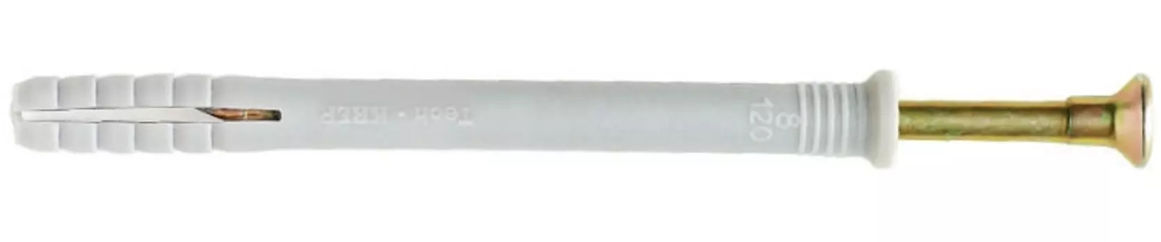 Tech-Krep SM-L, 8х80 мм (100 шт), дюбель-гвоздь с потайным бортиком