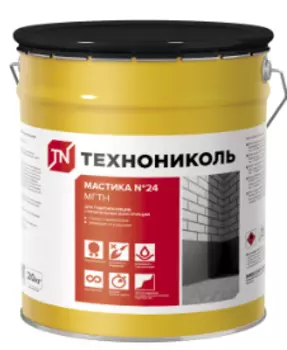 ТехноНиколь №24 МГТН, 20 кг, Мастика битумная