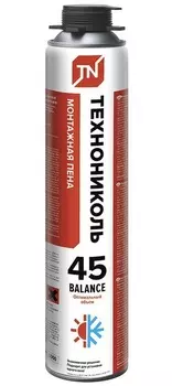Технониколь 45 Balance, 1000 мл, Пена монтажная профессиональная всесезонная