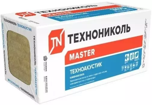 ТехноНиколь Техноакустик, 1200х600х50 мм, Звукоизоляция