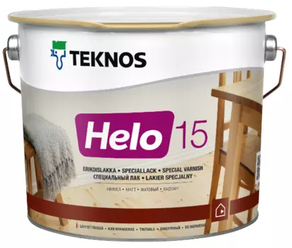 Teknos Helo 15, 2.7 л, Лак специальный