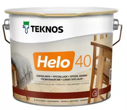 Teknos Helo 40, 2.7 л, Лак специальный