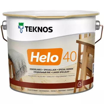 Teknos Helo 40, 9 л, Лак специальный