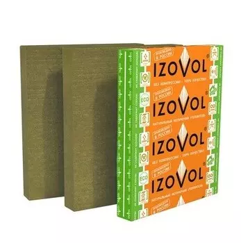 Теплоизоляция Izovol КВ-175 1200х1000х50 мм 2 плиты