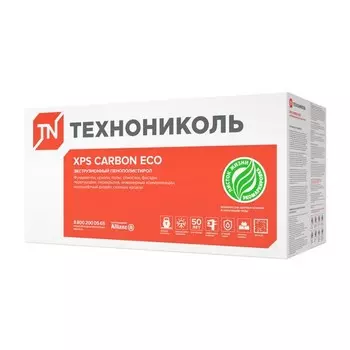 Теплоизоляция Технониколь Carbon Eco 1180х580х100 мм 4 плиты