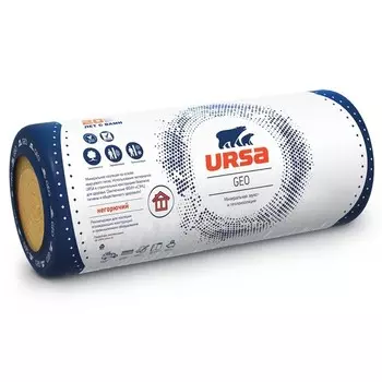 Теплоизоляция Ursa Geo M-11-2 9000х1200х50 мм 2 штуки
