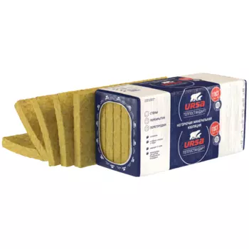 Теплоизоляция Ursa ТеплоСтандарт 1230х610х100 мм 6 плит