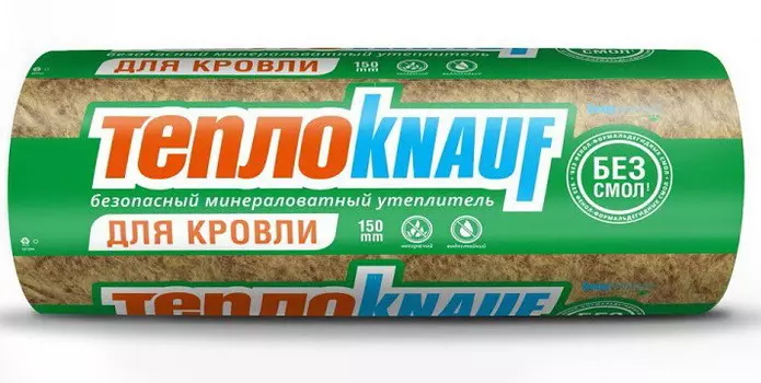 ТеплоKnauf кровли, 6148х1220х50 мм, Минеральная вата Для