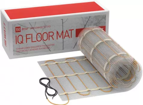 Теплый пол двухжильный мат IQ FLOOR MAT 0.5х7 м 3.5 м2