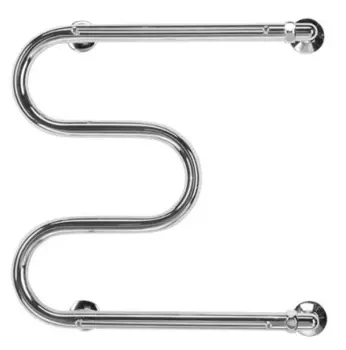 Terminus М-образный, 500х600 мм, Полотенцесушитель водяной с полкой