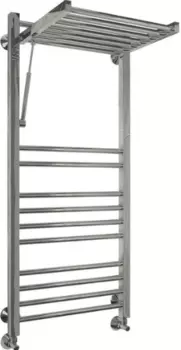 Terminus Валенсия П18, 500х1200 мм, Полотенцесушитель водяной с поднимающейся полкой