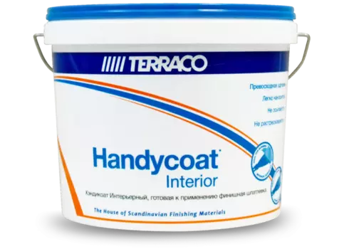 Terraco Handycoat Interior, 5 кг, Шпатлевка готовая быстросохнущая