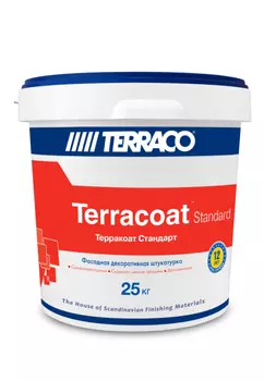 Terraco Terracoat Стандарт, 25 кг, Штукатурка декоративная акриловая