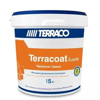 Terraco Terracoat Замша, 25 кг, Штукатурка декоративная