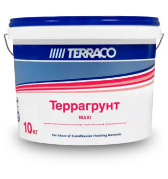 Terraco Террагрунт Maxi, 10 кг, Грунтовка универсальная проникающая