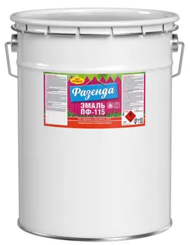 Текс Фазенда ПФ-115 20 кг, Эмаль алкидная универсальная (зеленая)