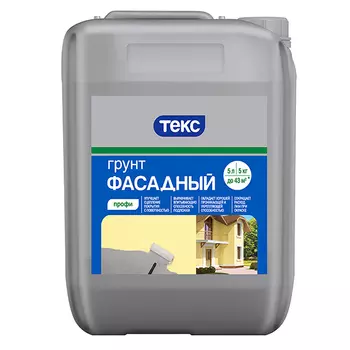 Текс Профи, 5 кг, Грунтовка фасадная