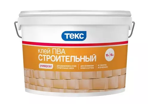 Текс Строительный Универсал, 10 кг, Клей ПВА