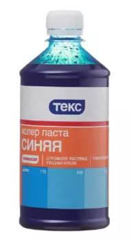Текс Универсал №06 0.5 л, Колеровочная паста (синяя)