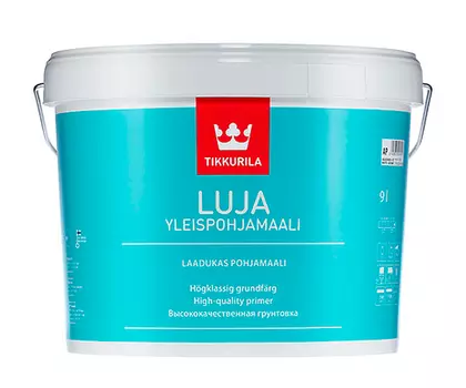 Tikkurila Luja, 2.7 л, Грунтовка универсальная акрилатная
