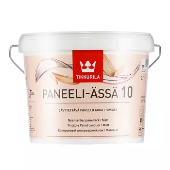 Tikkurila Paneeli-Assa, 9 л, Пропитка деревозащитная прозрачный матовый