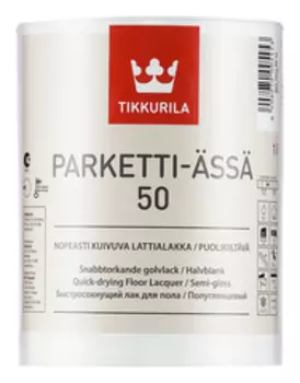 Tikkurila Parketti-Assa 50, 10 л, Лак для дерева