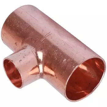 Тройник для медных труб Sanha 5130 ВП 42x35x42 мм под пайку