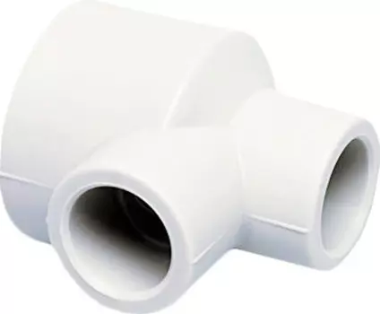 Тройник Ekoplastik, 32x25x25 мм, полипропиленовый переходной с двух сторон