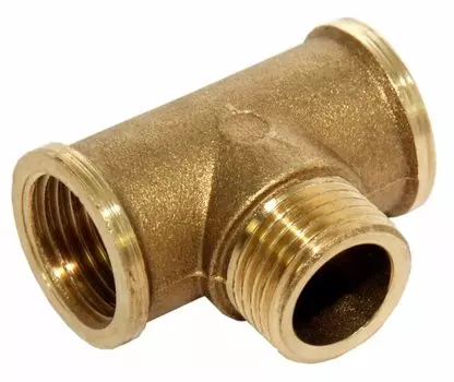 Тройник латунный 3/4″